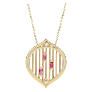 Necklace, mid-20th century.