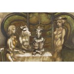 Jan Lebenstein (1930 Brześć Litewski - 1999 Kraków), Sweety Bar II, 1989