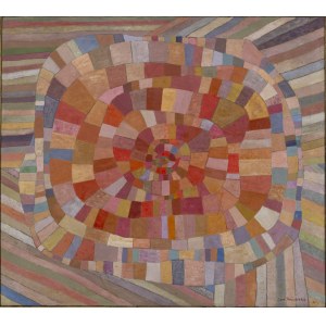 Jan Aniserowicz (1929 - 2007 ), Róża wiatrów z cyklu Galaktyka, 1970