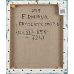 Edward Dwurnik (1943 Radzymin - 2018 Warszawa), Fryderyk Chopin, 2017