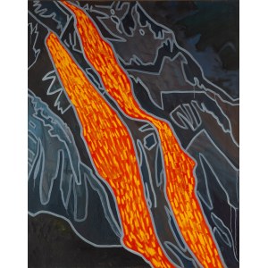 Agnieszka Niziurska (ur. 1955, Warszawa), Strumień, 1989