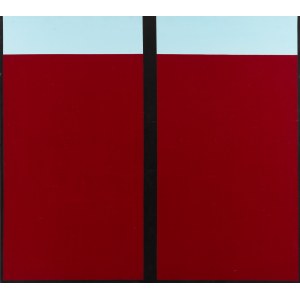 Jacek Bigoszewski (1945 Lodz - 1997 Lodz), Muro dal ciclo Orizzonte, 1990