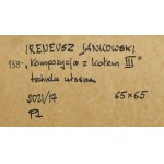 Ireneusz Jankowski (ur. 1947, Sokołów Podlaski), Kompozycja z kołem III, 2021