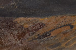 Stanislaw Rodziński (1940 Krakow - 2021 ), Landscape, 1960s.