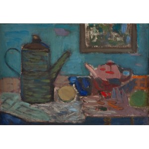 Artur Nacht-Samborski (1898 Kraków - 1974 Warszawa), Martwa natura z czajnikiem
