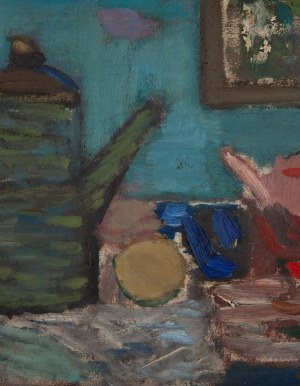 Artur Nacht-Samborski (1898 Kraków - 1974 Warszawa), Martwa natura z czajnikiem