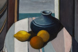 Ryszard Skupin (1930 - 2005 ), Still Life with the Moon