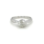 3.23 GR WHITE GOLD RING WITH DIAMONDS - RNG40903