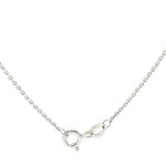 2.85 GR WHITE GOLD CHOKER WITH DIAMONDS - DH-P90