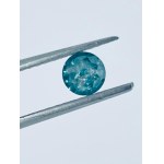 NATURAL POLISHED DIAMOND 0.58 FANCY INTENSE BLUE -I3 - WITH GEMMOLOGICAL CERTIFICATE - C21009-54-3