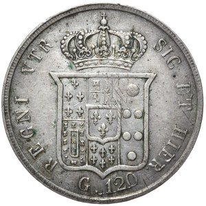 Sicile, 120 Grani, 1856.