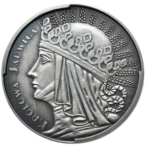 La reine Hedwig, 1 oz, version oxydée de la version BU