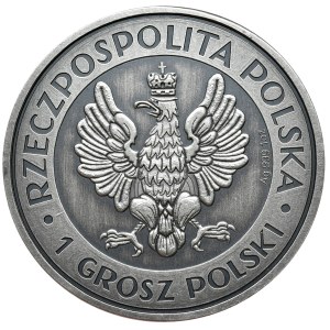 La reine Hedwig, 1 oz, version oxydée de la version BU