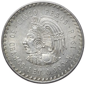 Mexico, 5 pesos, 1948