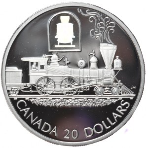 Canada, $20, 2000, Locomotive