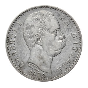 Italia, 2 lire, 1883.