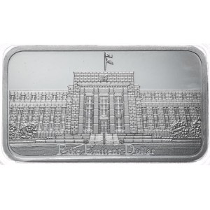 1 oz. Silver Bar, Mint, FED.