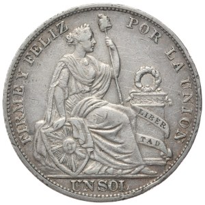 Peru, 1 Sol, 1894