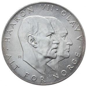 Norway, 25 kroner, 1970