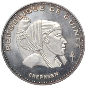 Guinea, 500 Francs, 1970, Chephren