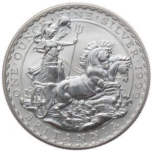Royaume-Uni, Grande-Bretagne, 1999, 1 oz.