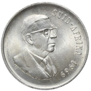 South Africa, 1 rand, 1969