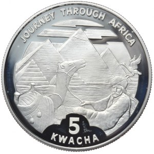 Malawi, 5 Kwacha, 2006, Pyramids