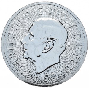 United Kingdom, Beowulf and the Dragon, 2025, 1 oz.