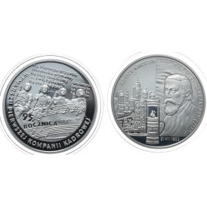 Poland, 2 x 10 zlotych, 2003, 9 years
