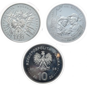 Poland, 3 x 10 zlotych, 2005, 8, 10 years