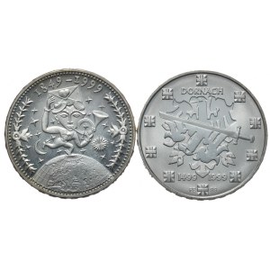Switzerland, 2 x 20 francs, 1999