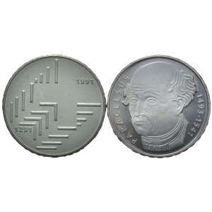 Switzerland, 2 x 20 francs, 1991–1993