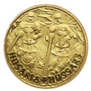 Husaria 1, 2 grosze, 1/10 oz. Au