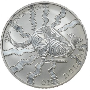 Australia, Kangur, 2002r., 1oz.