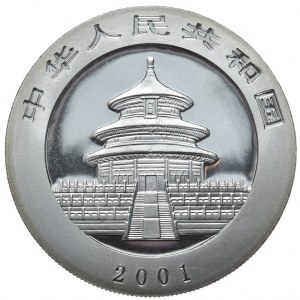 China, Panda, 2001, 1 oz.