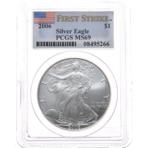 Stati Uniti, 1 dollaro, 2006, 1 oncia, MS69