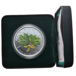 Canada, 5 dollars, 2002, feuille en couleur