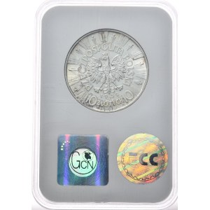 Polska, 10 złotych, 1939r., Piłsudski