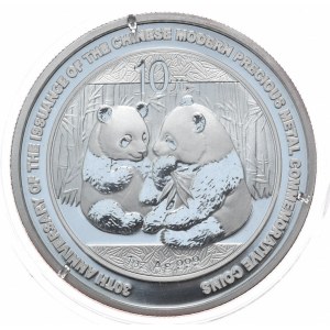 China, Panda, 2009, 1 oz, 30th Anniversary
