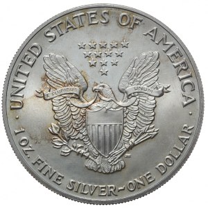USA, $1, 1990, 1 oz.