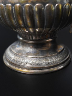 Silver creamer, Austria 19th century.