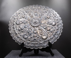 Silver rosette, 19th century.