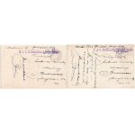 5 db RÉGI osztrák humoros művészlap. B.K.W.I. / 5 pre-1945 Austrian humour art postcards + K.u.k...