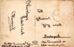 1935 Alsópetény, látkép, római katolikus iskola és községháza, Hangya szövetkezet üzlete és saját kiadása (Rb...