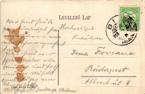 1910 Bia, Biatorbágy; Vasúti híd, viadukt, Iharos. Lipka István kiadása (fa)