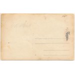 1931 Biatorbágy, Torbágy; Felrobbantott vasúti híd Matuska Szilveszter merénylete után, mozdony maradványok...