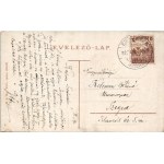 1923 Budakeszi, József főherceg tüdőbeteg katonák otthona, útépítési gépek. K. J. Bp. 1918/22. (EK...