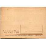 Budapest, Budapesti Nemzetközi Vásár BNV a Centenárium évében 1948. június 11-21. Budavár ostroma 1848-ban...