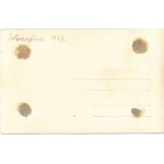 1927 Budapest, Szent István Ünnep augusztus 20-án, felvonulás az utcán, fehérnemű tisztító és tejüzem. photo (Rb...