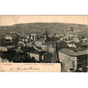 1907 Budapest I. Krisztinaváros. Taussig Arthur 5825. (gyűrődés / crease)